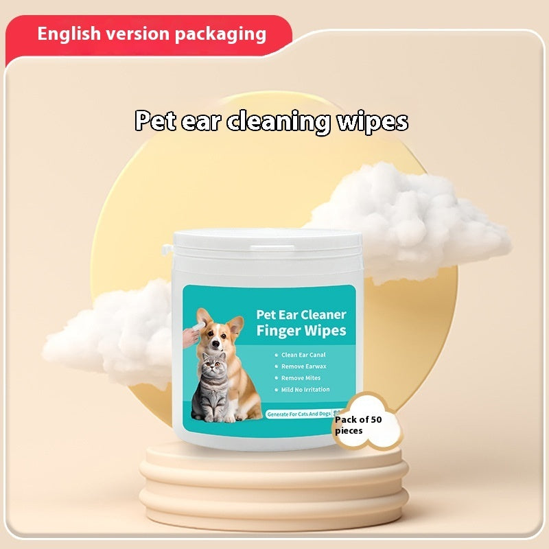 Pet Ear and Teeth Cleaning Wipes