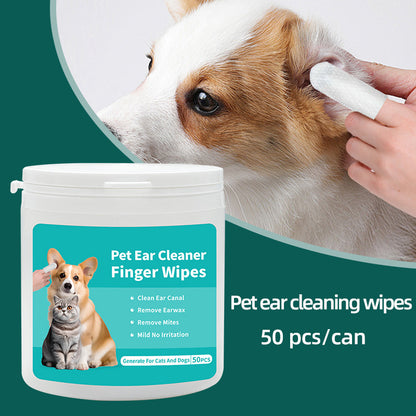Pet Ear and Teeth Cleaning Wipes