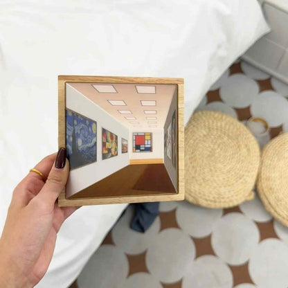 3D Naked-Eye Visual Effect Small Wall Night Lamp for Home