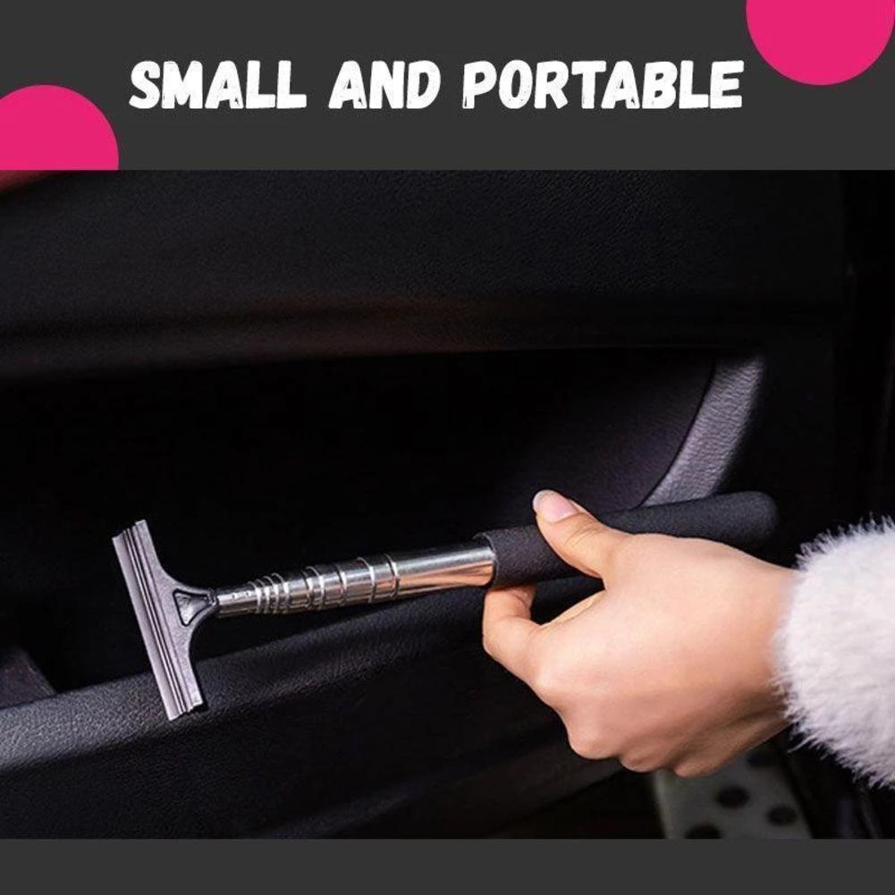 Retractable Car Rearview Mirror Wiper Portable Rain Cleaning Tool