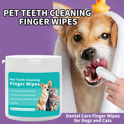 Pet Ear and Teeth Cleaning Wipes