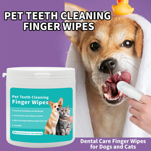 Pet Ear and Teeth Cleaning Wipes