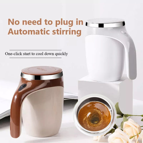 Automatic Self-Stirring Coffee Cup